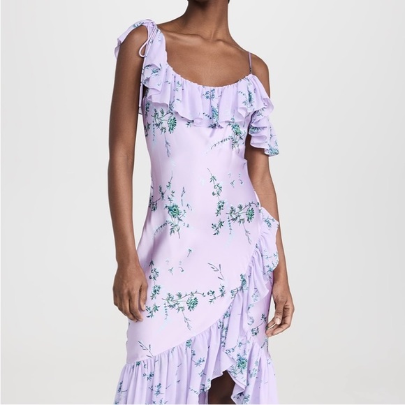 NEW Cinq à Sept purple dress size 6 - Picture 3 of 4